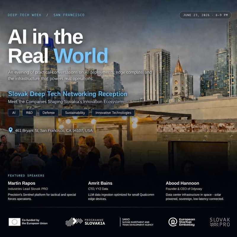 Cover Image for Meet European Innovators in AI & Deep Tech – Rooftop Networking 🌇