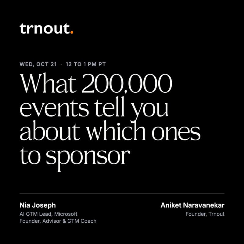 Cover Image for What 200,000 events tell you about which ones to sponsor