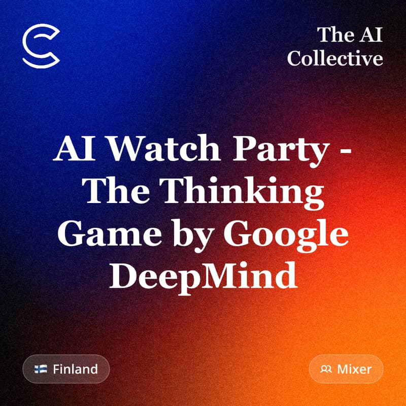 Cover Image for AI Watch Party - The Thinking Game by Google DeepMind