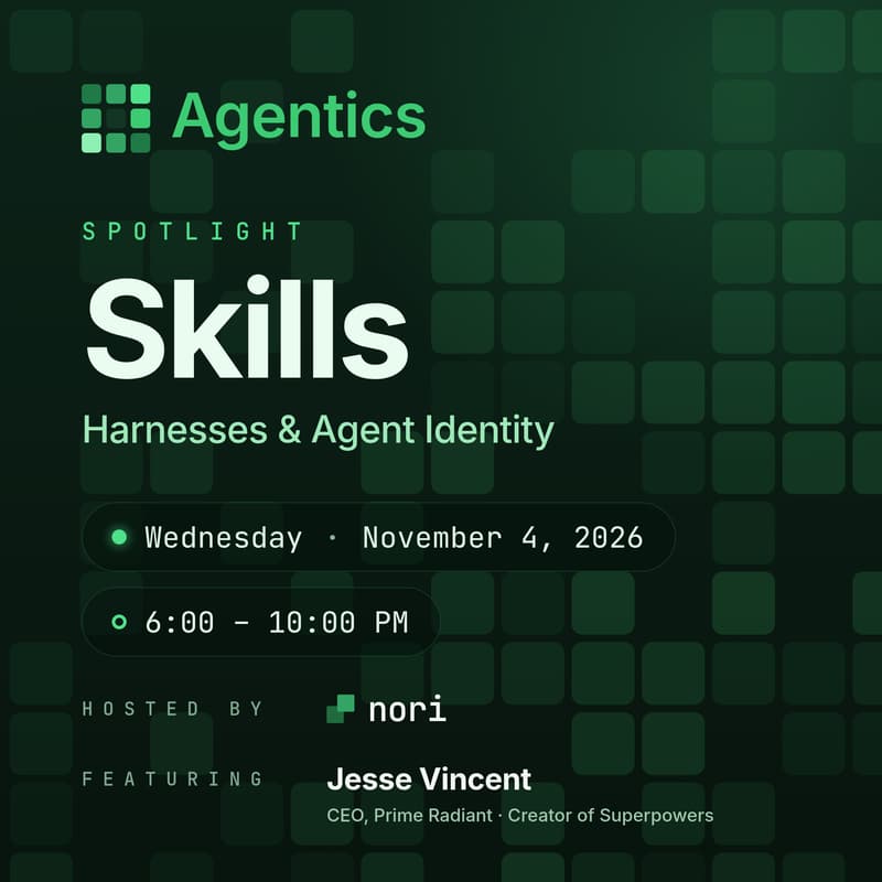 Cover Image for Agentics Spotlight: Skills, Harnesses & Agent Identity