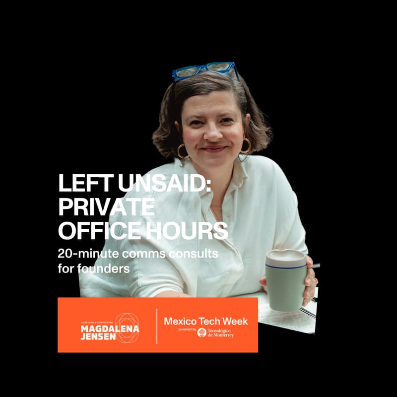 Cover Image for Left Unsaid: Private Office Hours