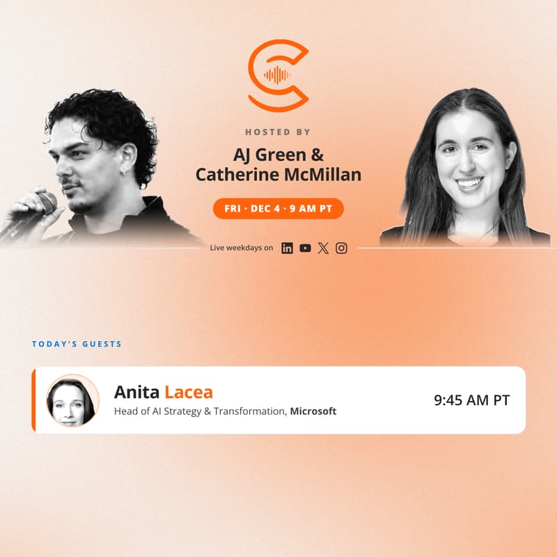 Cover Image for The AI Collective Podcast with AJ & Catherine: Friday, Dec 4