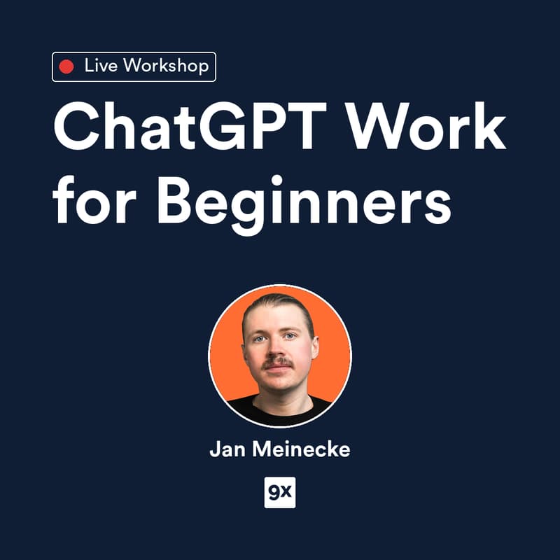 Cover Image for ChatGPT Work for Beginners