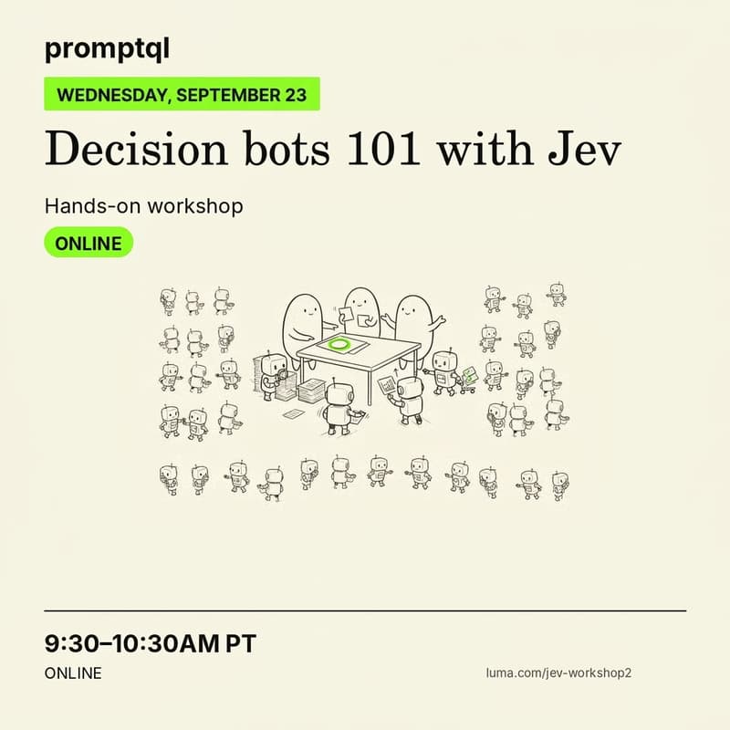 Cover Image for Decision bots 101 - Hands-on workshop