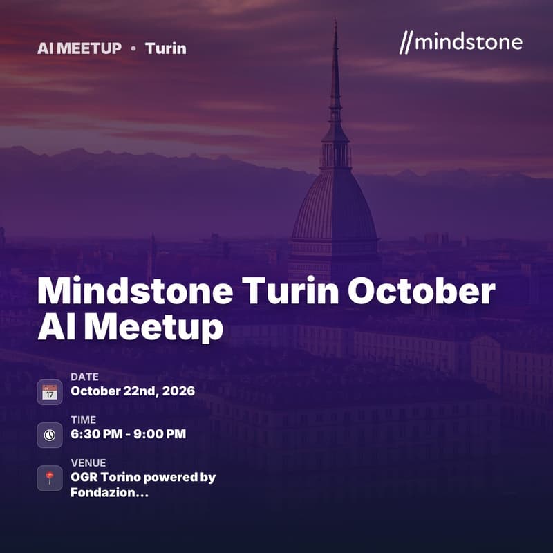 Cover Image for Mindstone Turin October AI Meetup