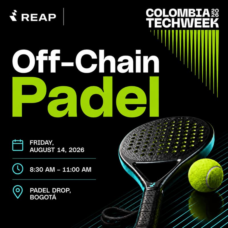 Cover Image for Off-Chain Padel by Reap | Founders & Investors