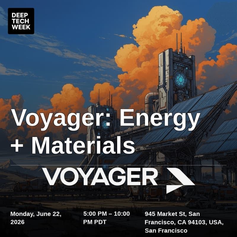 Cover Image for Voyager: Energy + Materials