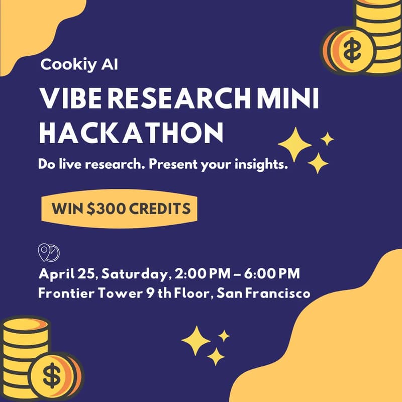 Cover Image for Vibe Research Mini Hackathon - Open Registration