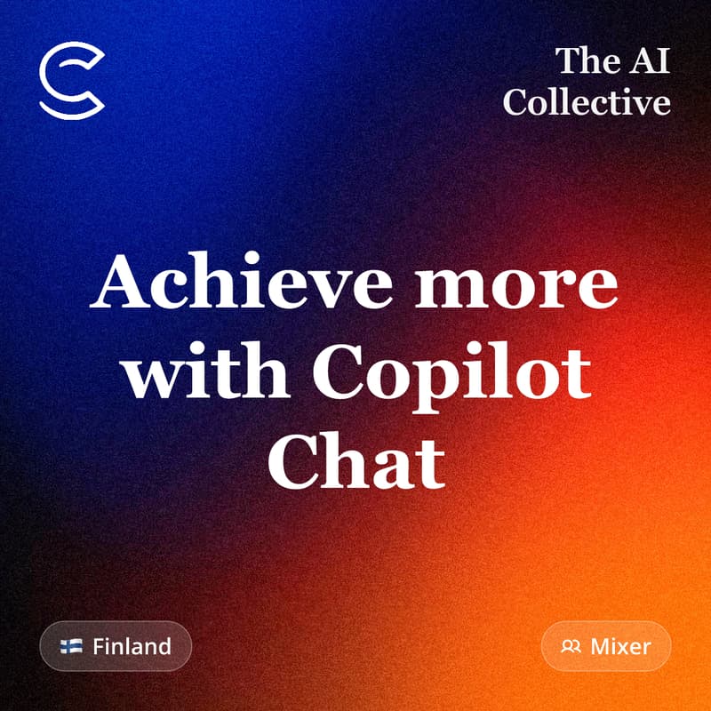 Cover Image for Achieve more with Microsoft Copilot
