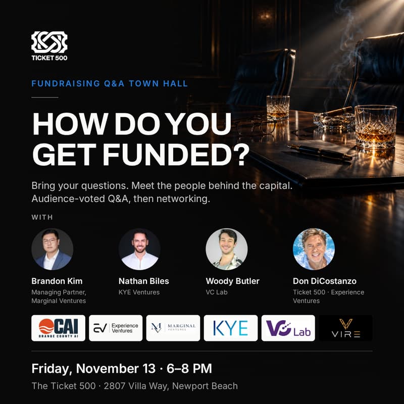 Cover Image for How Do You Get Funded? Fundraising Q&A Town Hall