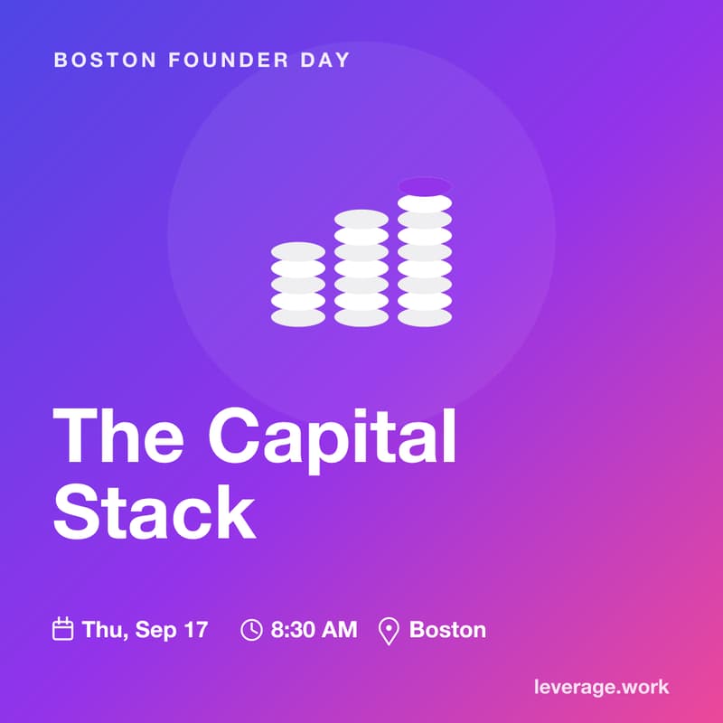 Cover Image for The Capital Stack