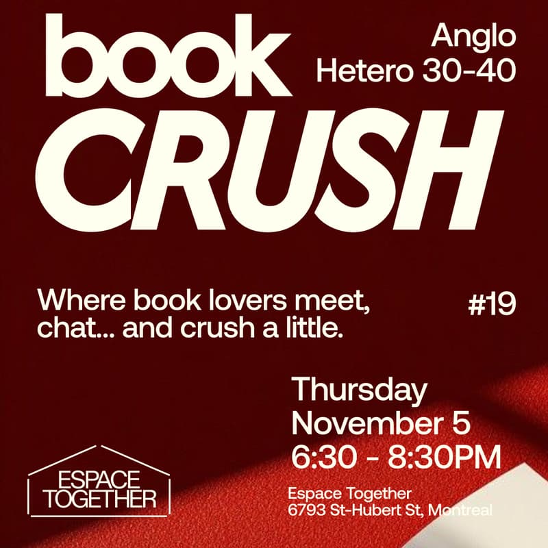 Cover Image for Book Crush #19 - Dating (Anglo - Hetero 30-40) 📚