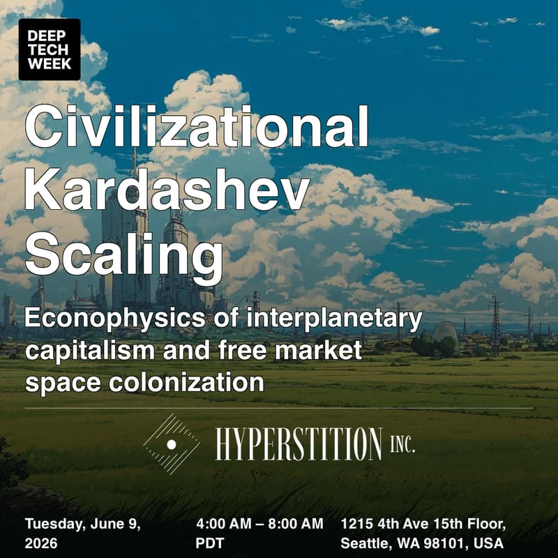 Cover Image for Civilizational Kardashev Scaling: Econophysics of interplanetary capitalism and free market space colonization