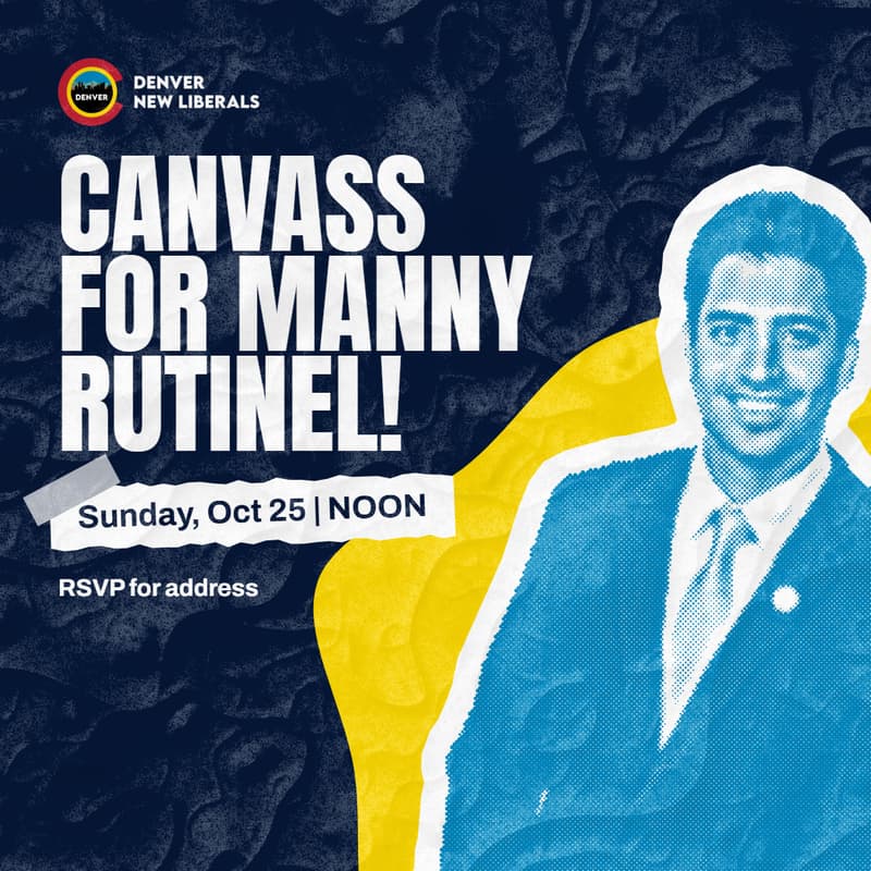 Cover Image for DNL Canvass for Manny Rutinel!