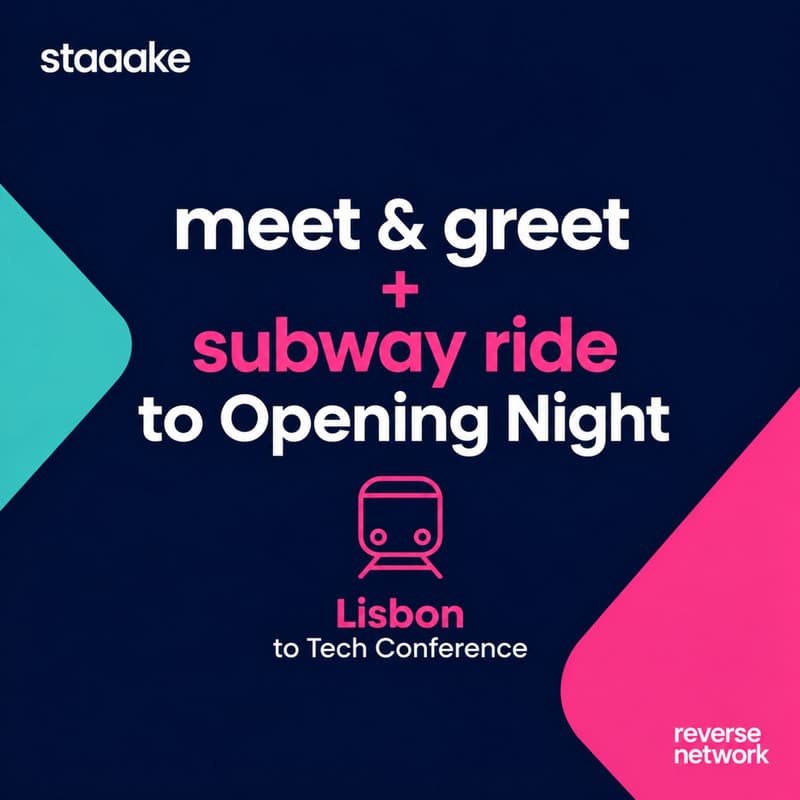 Cover Image for Meet & Greet + Subway Ride to AI/Tech Conf Opening — Reverse Network Meet