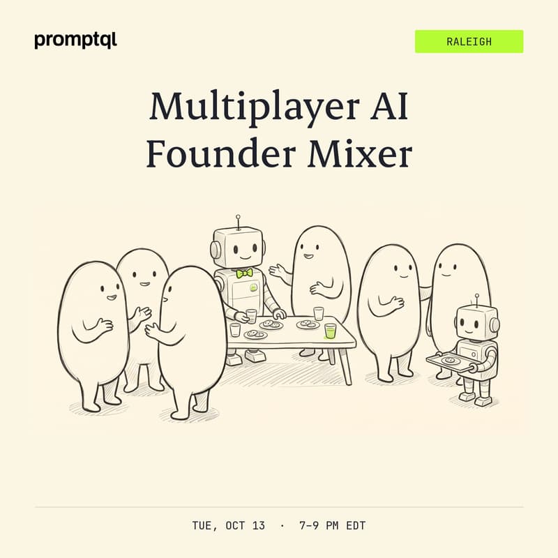 Cover Image for Multiplayer AI Founder Dinner · Raleigh
