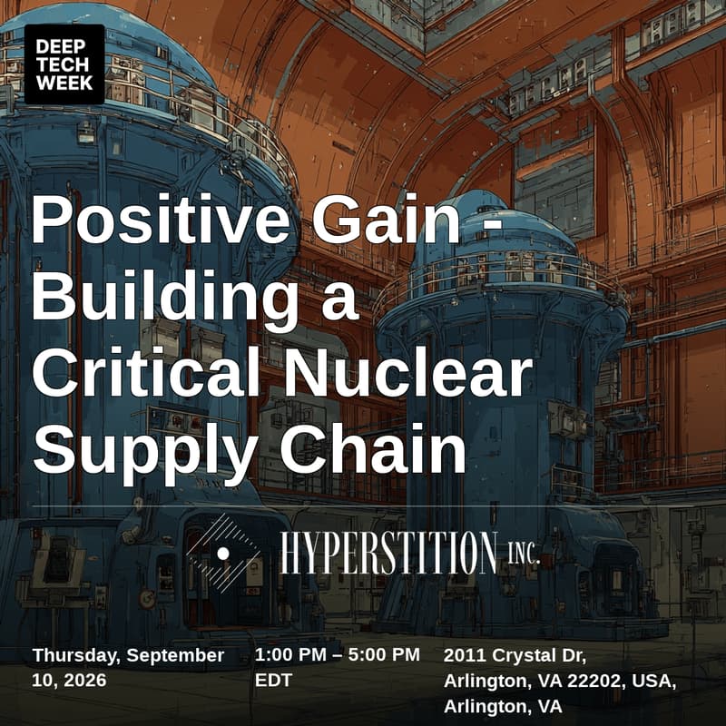Cover Image for Positive Gain - Building a Critical Nuclear Supply Chain