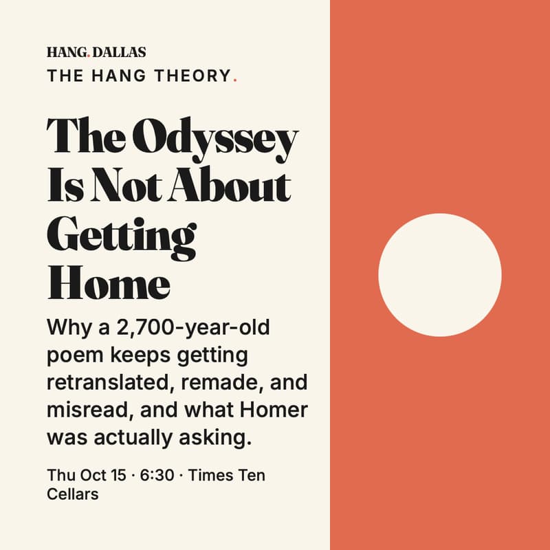Cover Image for The Odyssey Is Not About Getting Home