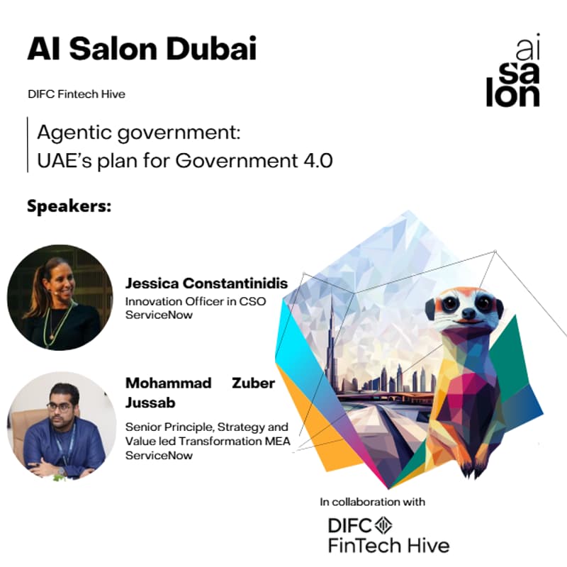 Cover Image for AI Salon Dubai Agentic Government
