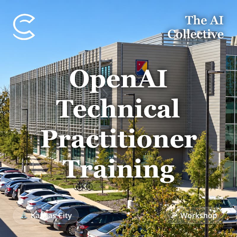 Cover Image for OpenAI Technical Practitioner Training (w/ AI Collective Kansas City)