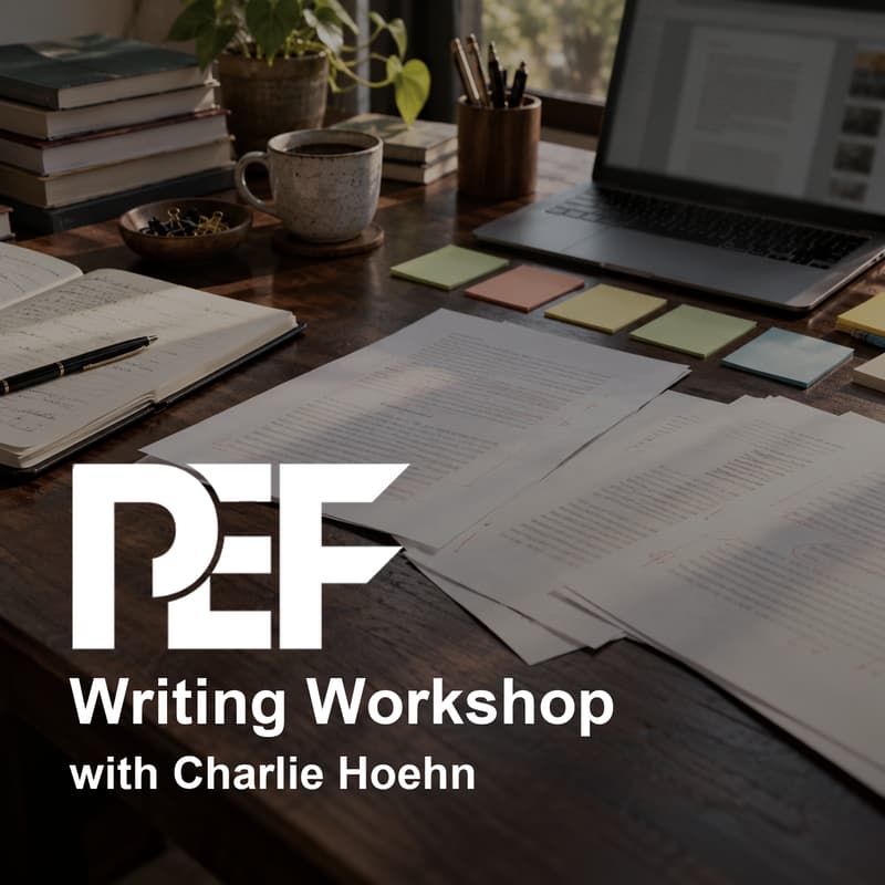 Cover Image for PEF+ Virtual Workshop <> Charlie Hoehn, Author.Inc