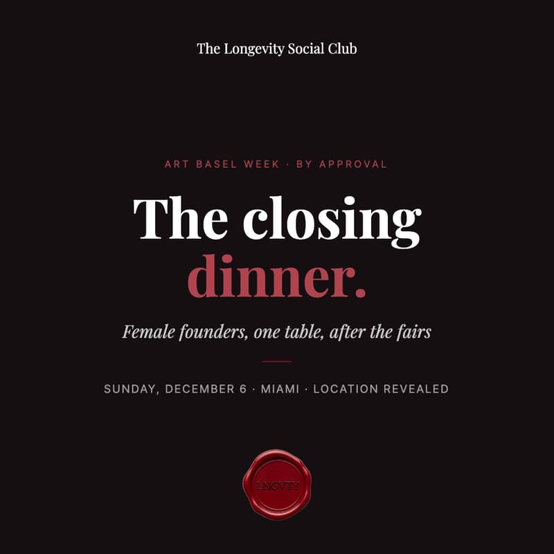 Cover Image for The closing dinner · Female founders in Miami