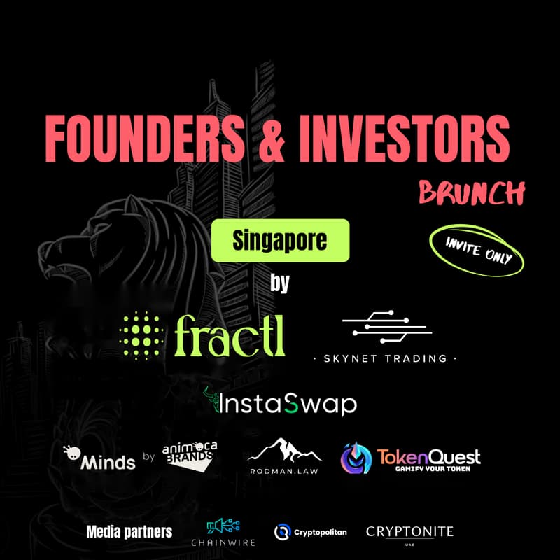 Cover Image for Founders & Investors Brunch ✨ (invite only) - Singapore