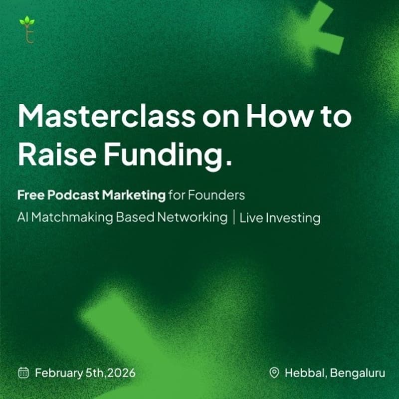 Cover Image for Masterclass on how to raise funds for your company.
