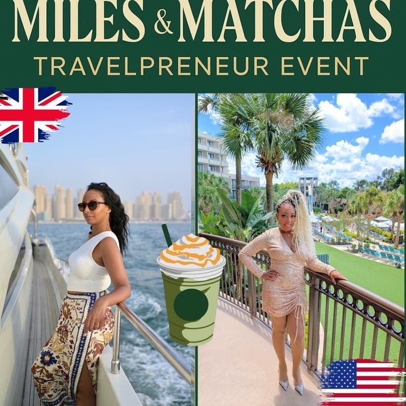 Cover Image for Miles & Matchas: Travelpreneur Meetup