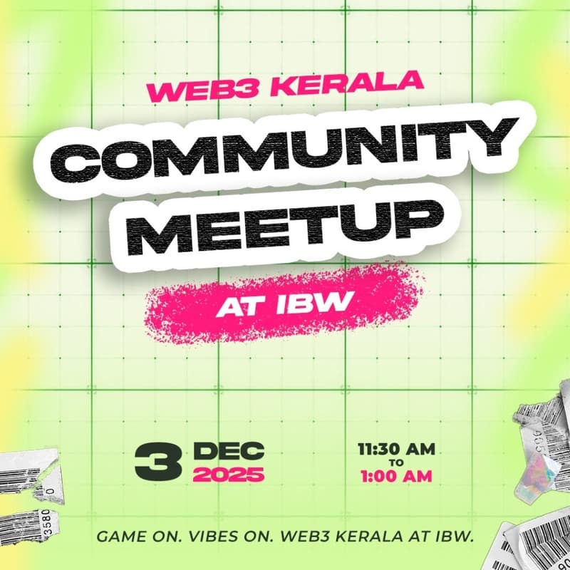 Cover Image for IBW Web3 Kerala Meetup