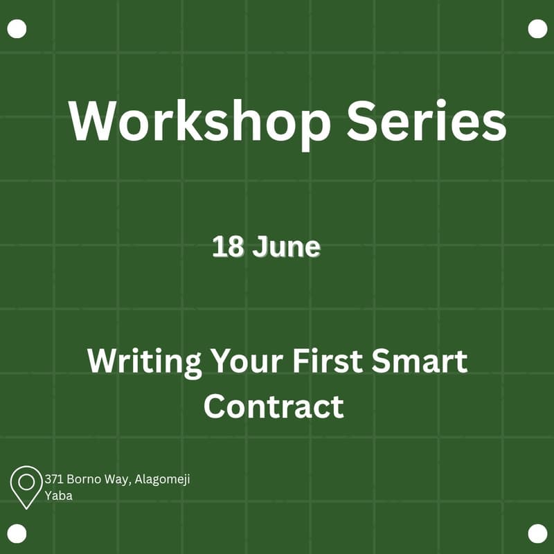 Cover Image for Writing Your First Smart Contract