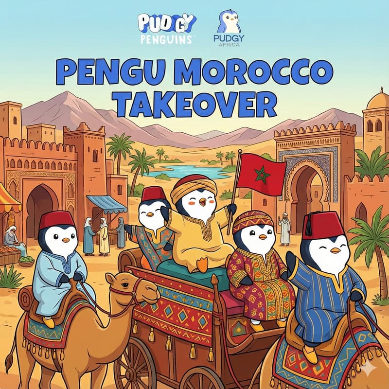 Cover Image for Pudgy Africa Community Hangout — Morocco