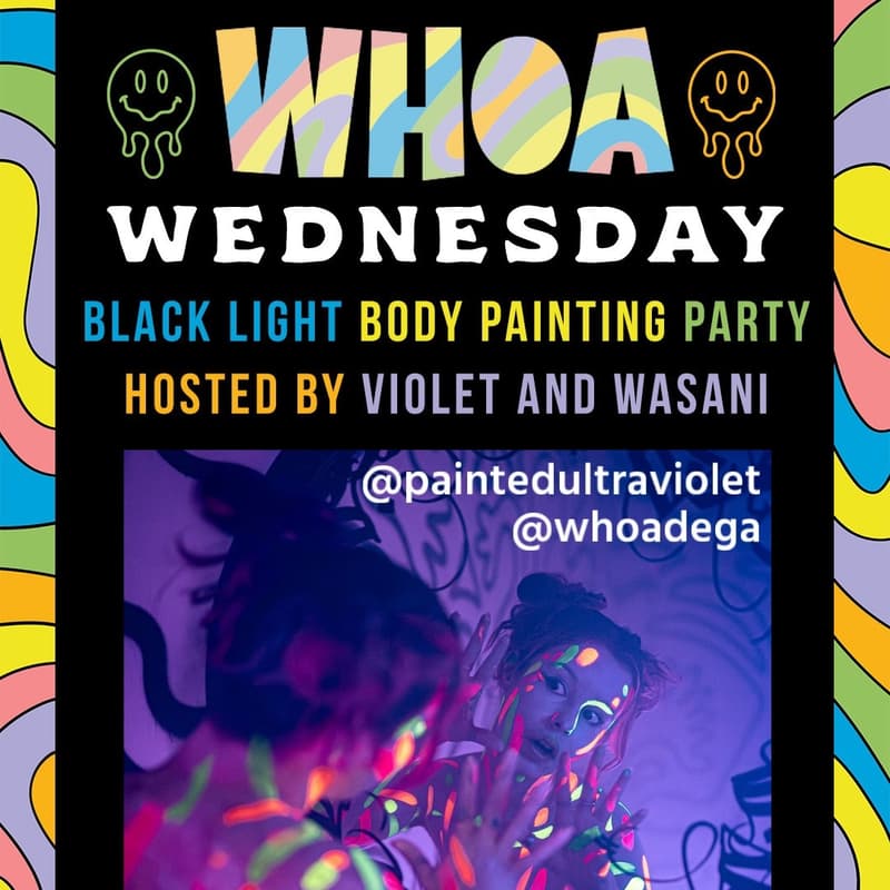 Cover Image for WHOA-GLOW: UV Body Paint Party