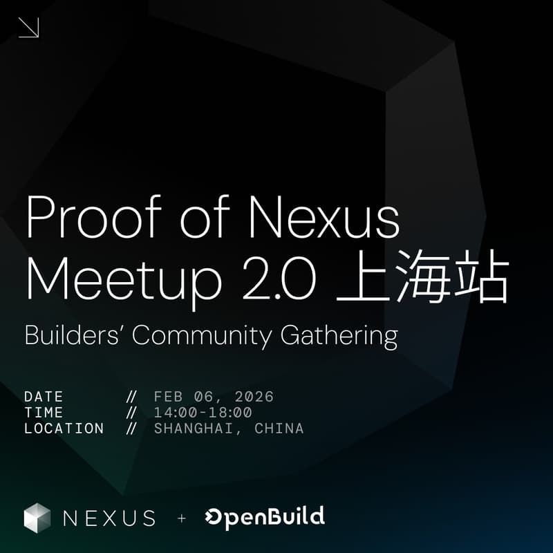 Cover Image for Proof of Nexus Meetup 2.0 @ 上海