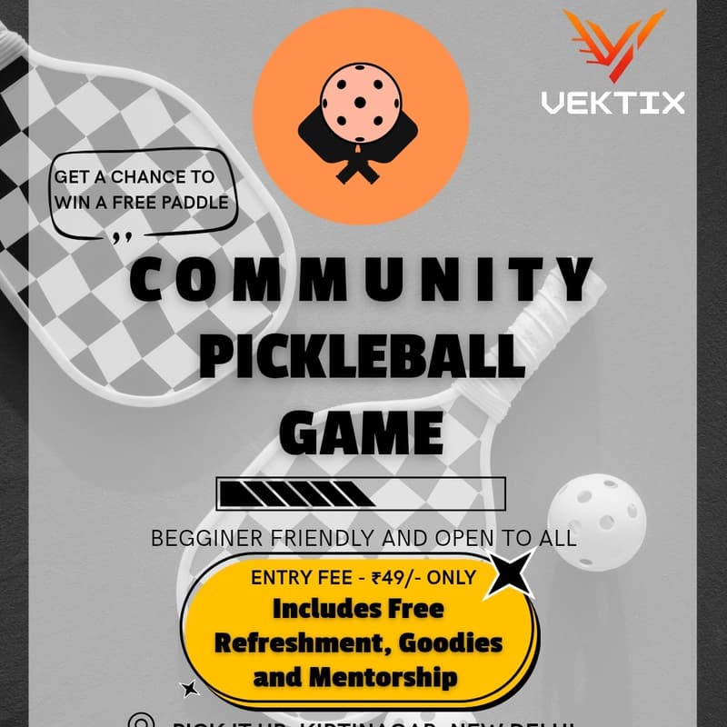 Cover Image for Vektix Pickeball Event