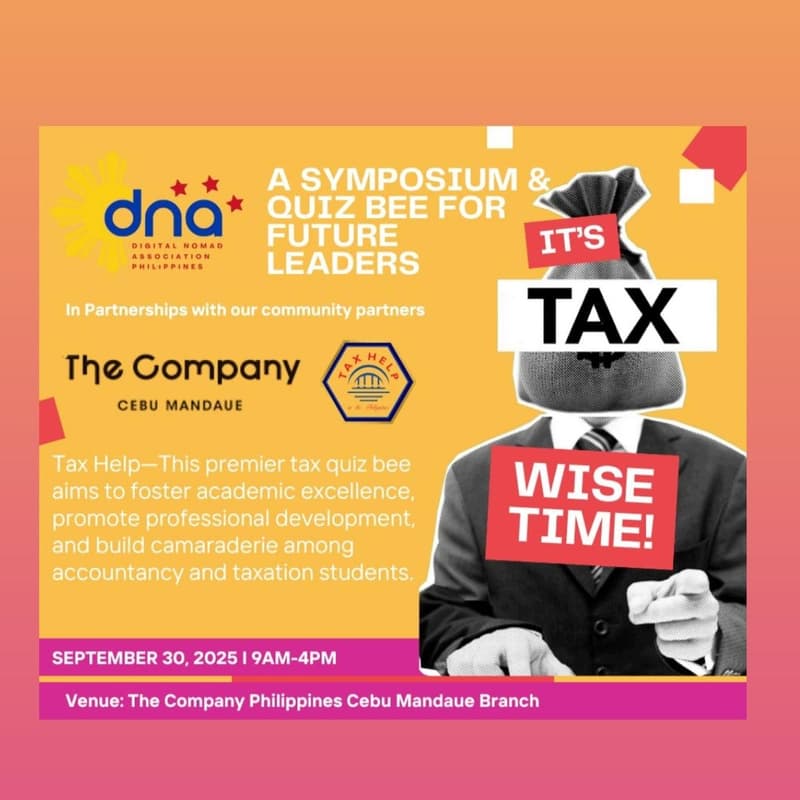 Cover Image for Tax Wise: Symposium & Quiz Bee for Future Leaders