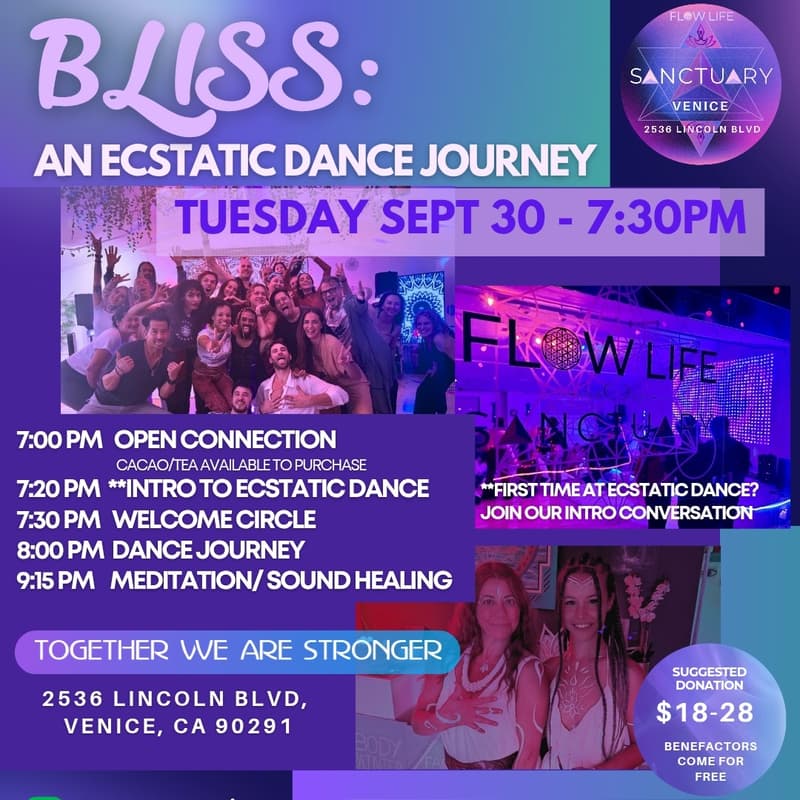 Cover Image for Bliss: An Ecstatic Dance Journey