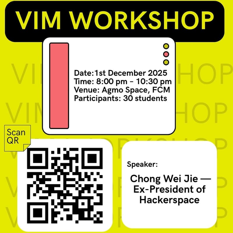 Cover Image for Vim Workshop