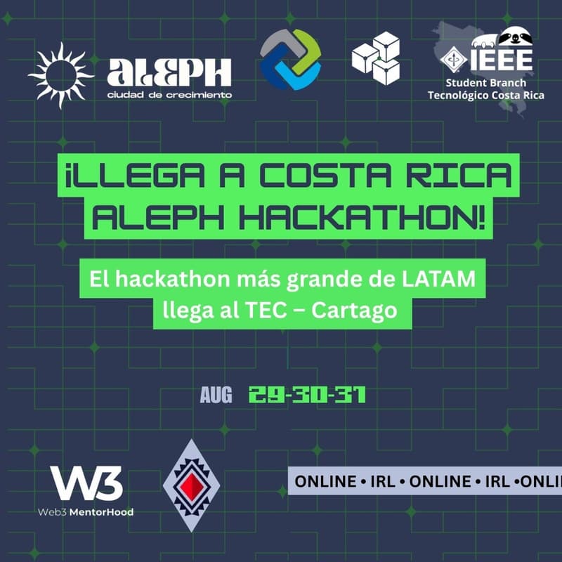 Cover Image for Aleph Hackathon x Costa Rica