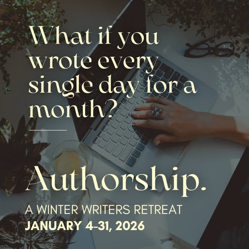 Cover Image for Authorship ~ A Winter Writers Retreat