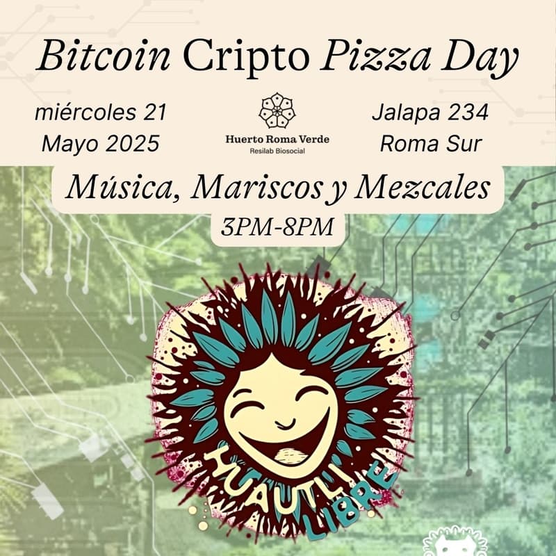 Cover Image for Global Pizza Day Amaranto Y Blockchain