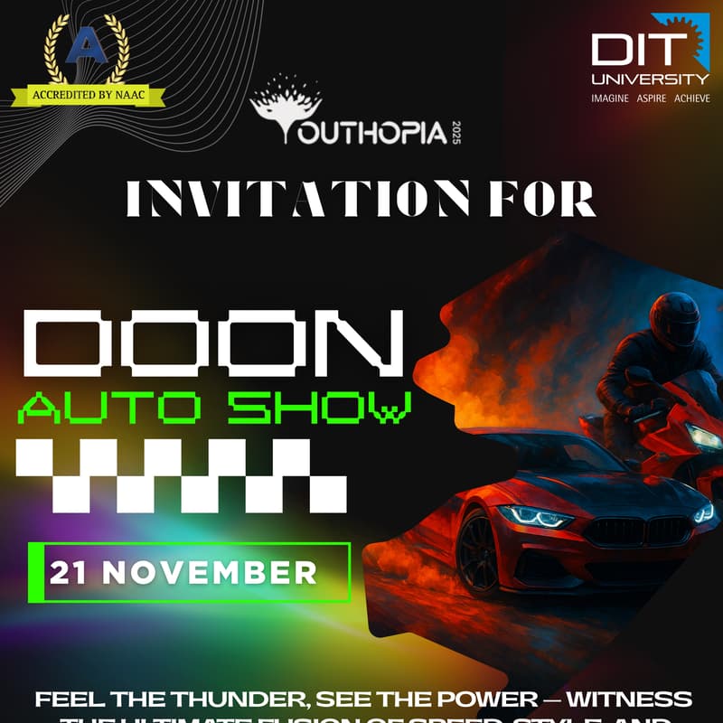 Cover Image for DIT DOON AUTO SHOW 2025