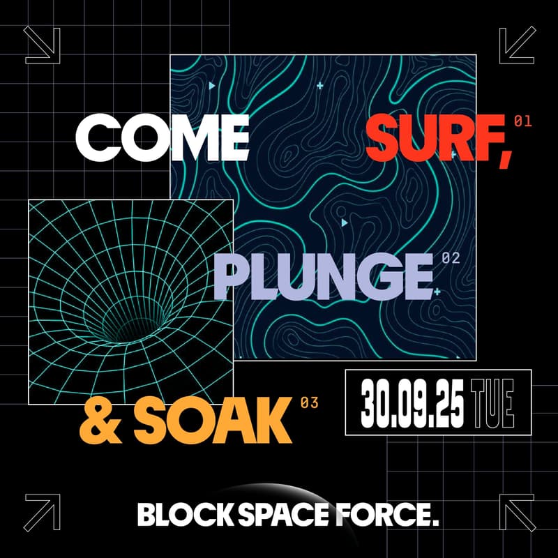 Cover Image for Come Surf 🏄‍♂️, Plunge 🧊 & Soak ♨️ with BlockSpaceForce