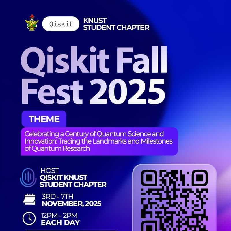 Cover Image for Qiskit Fall Fest 2025 - KNUST