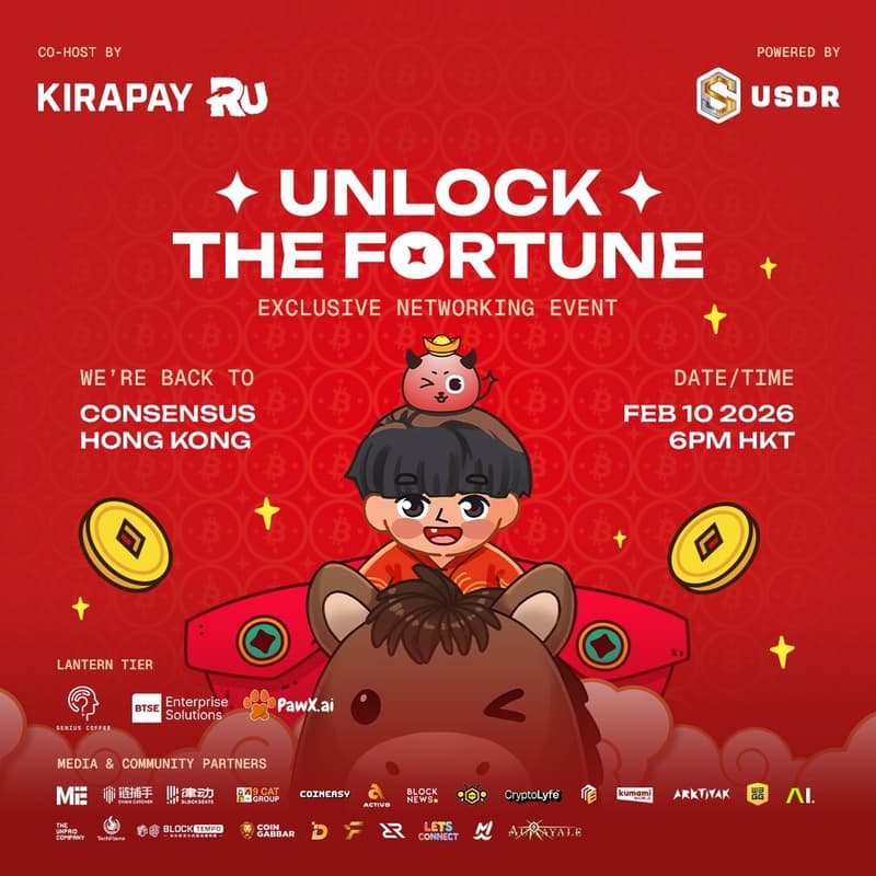 Cover Image for USDR: Unlock the Fortune by KIRAPAY & Remember Us