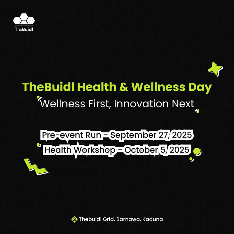 Cover Image for TheBuidl Health & Wellness Day: Wellness First, Innovation Next
