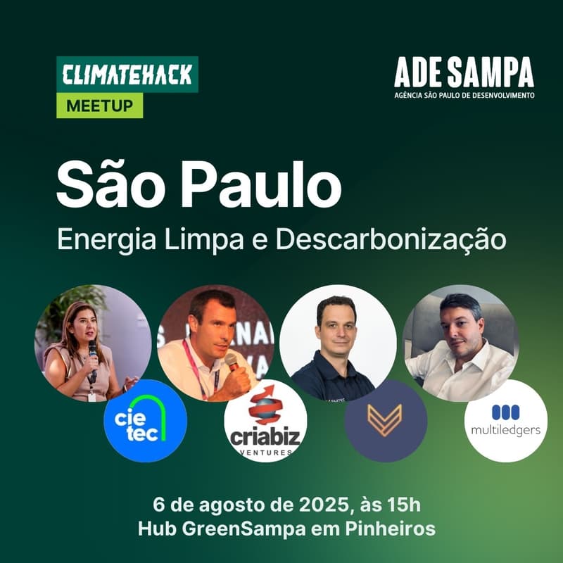 Cover Image for ClimateHack São Paulo: Energia Limpa e Descarbonização
