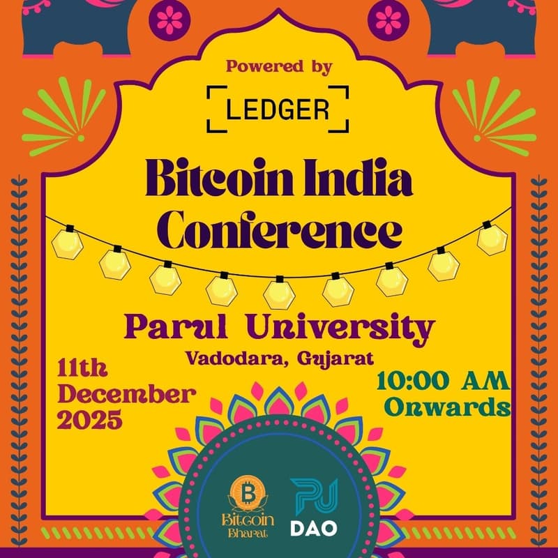 Cover Image for Bitcoin India Conference - Parul University