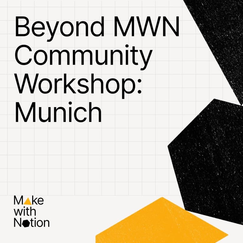 Cover Image for Beyond MWN Community Workshop: Munich