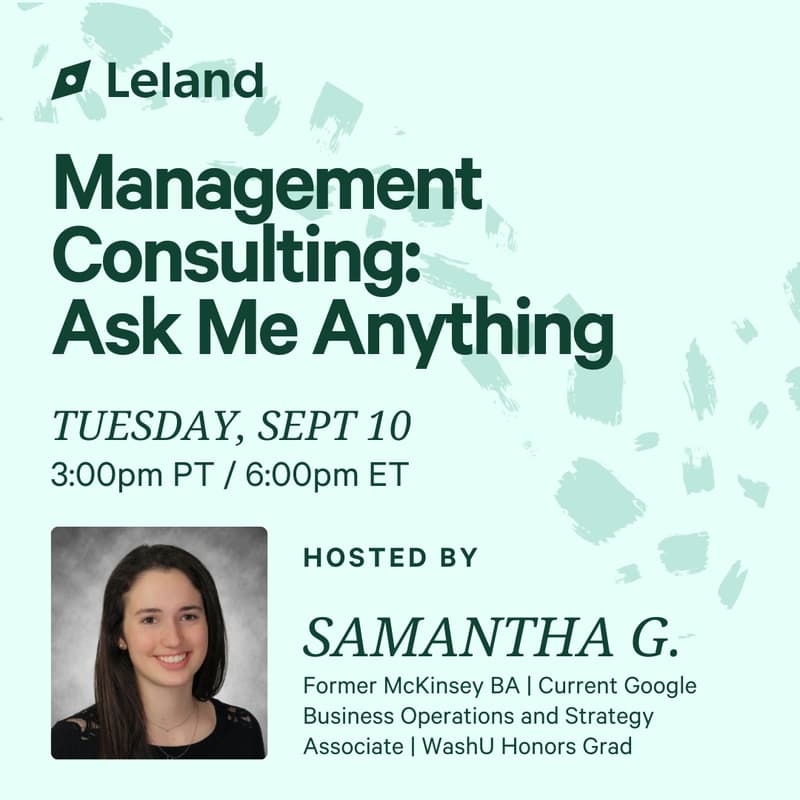 Cover Image for Management Consulting: Ask Me Anything